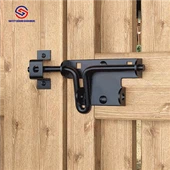 Latch de porte en bois simple